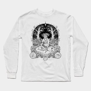 Mushroom Witch Long Sleeve T-Shirt